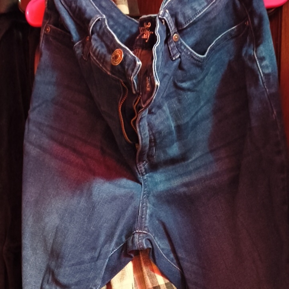 Terra & Sky High Rise Dark Blue Jeans